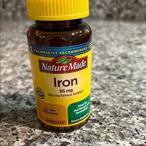 Iron Supplement 65mg Nature Made